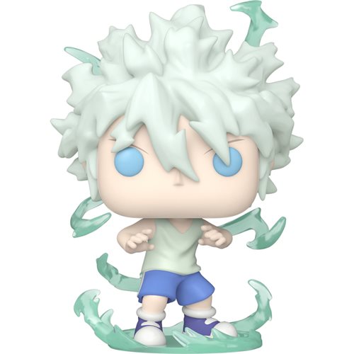 Funko  Pop! HUNTER X HUNTER Killua Zoldyck Godspeed Vinyl Figure - AAA Anime Exclusive COMMON + CHASE BUNDLE