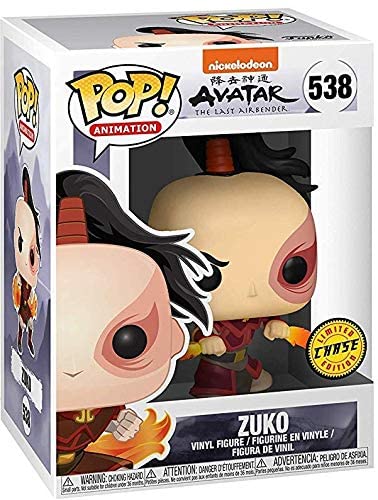 FUNKO POP animation : AVATAR The Last Airbender : ZUKOVinyl Figure (Chase) Limited Edition