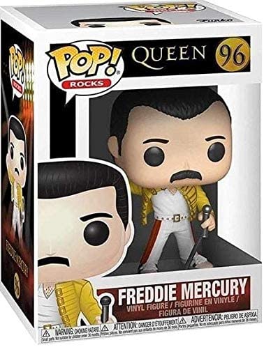 Funko Pop Rocks: QueenFreddy Mercury Wembley 1986 Vinyl Figure #96