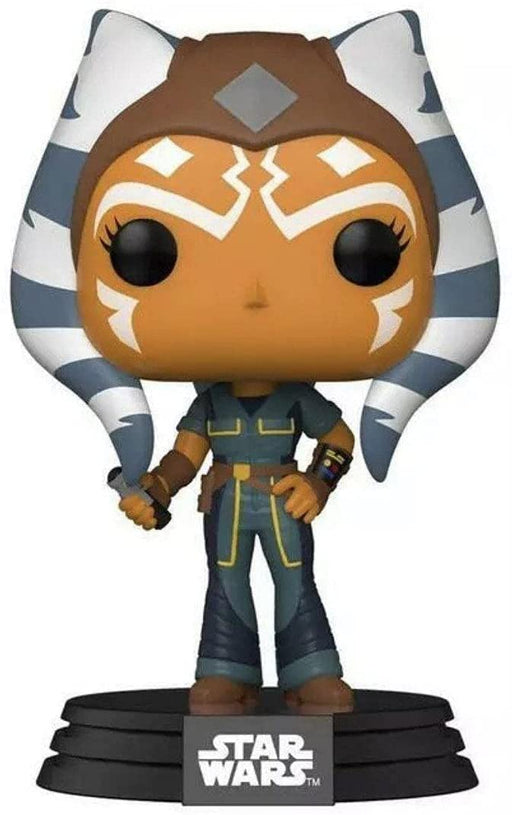 Funko Pop Star Wars Ahsoka Tano Exclusive SPECIAL EDITION STICKER! #414