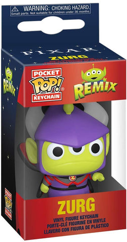 Funko Pop! Keychain: Alien Remix ZURG Vinyl Figure Keychain