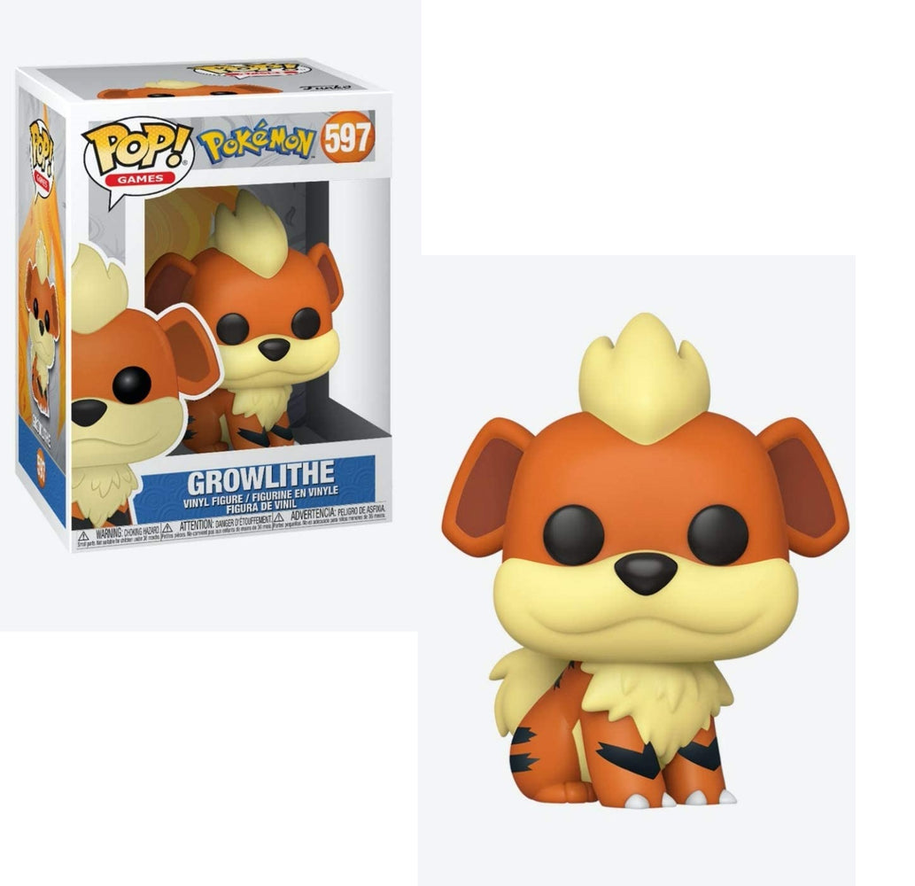 Funko Pop Pokemon : Growlithe #597 Vinyl Figure