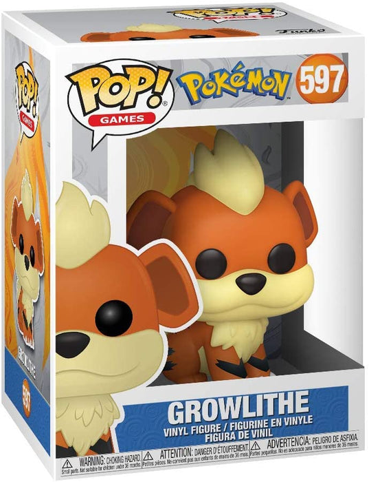 Funko Pop Pokemon : Growlithe #597 Vinyl Figure