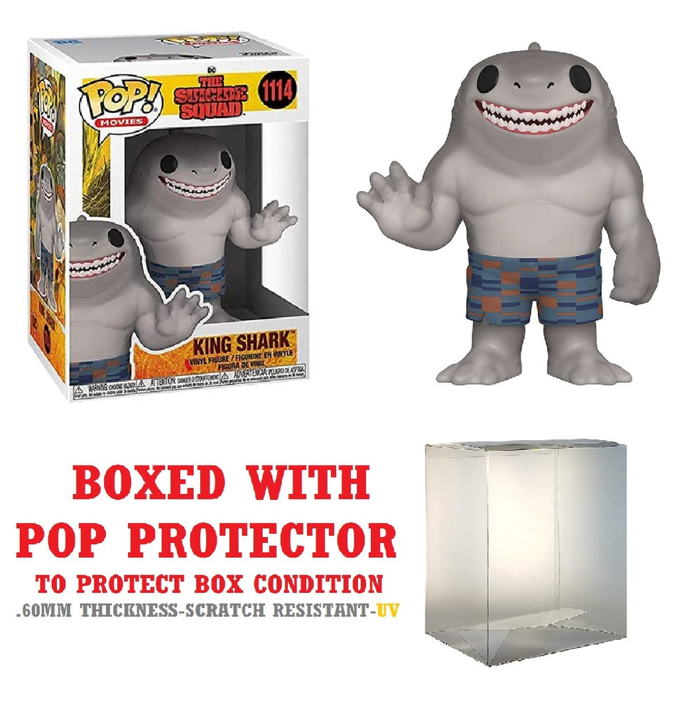 Funko Pop! Movies: DC Comics The Suicide Squad - KING SHARK #1114 Vinyl Figure