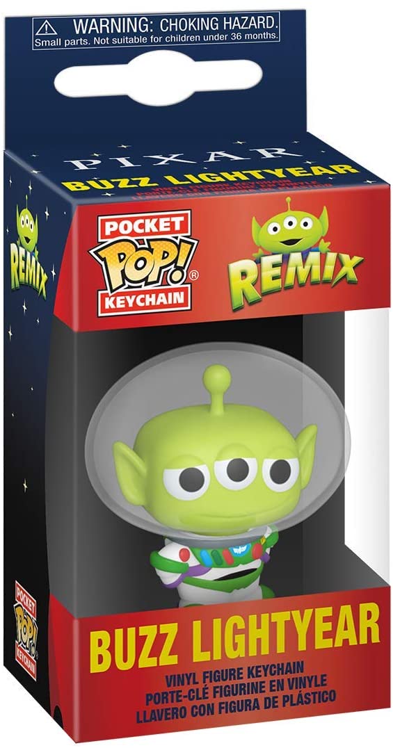 Funko Pop! Keychain: Alien Remix Buzz Lightyear Vinyl Figure Keychain