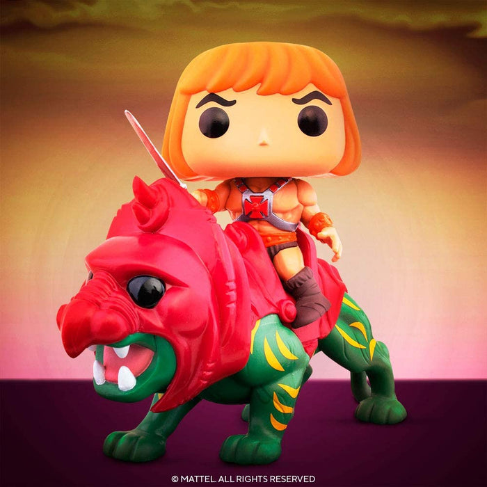 Funko Pop! Ride: Masters of The Universe - He-Man on Battle Cat Vinyl Figure