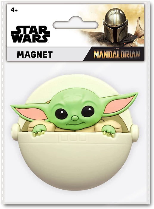 Monogram Star Wars: Mandaorian "The Child" on pod 3D Foam Magnet