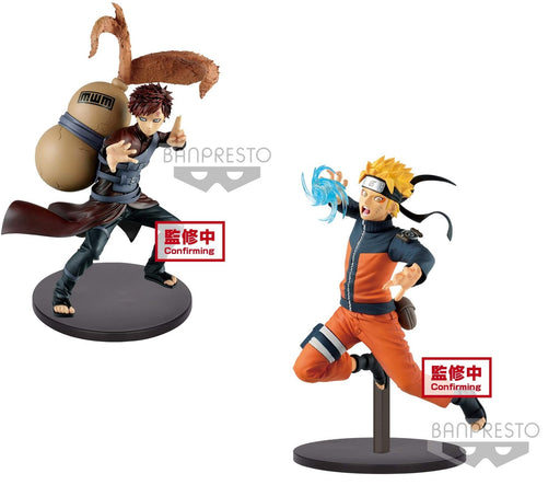 Banpresto Naruto Shippuden Vibration Stars-Gāra & Uzumaki Naruto set of 2 Figure 19960 & 19961