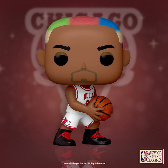 Funko Pop! NBA: Legends - Dennis Rodman (Bulls Home) Vinyl Figure #103