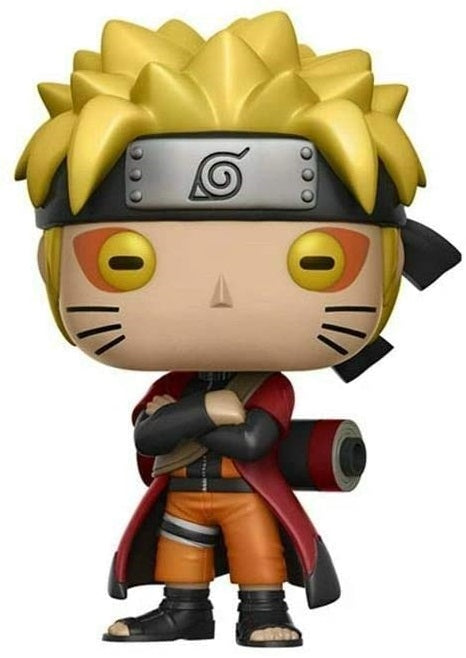 Funko Pop! Naruto Shippuden - Naruto (Sage Mode) Vinyl Figure #185 Special Edition Sticker Hot Topic Exclusive