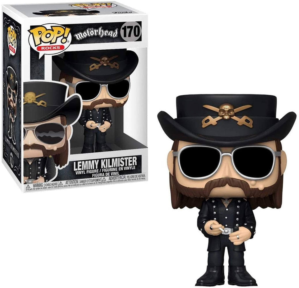 Funko Pop! Rocks: Motorhead - Lemmy Kilmister Vinyl Figure #170