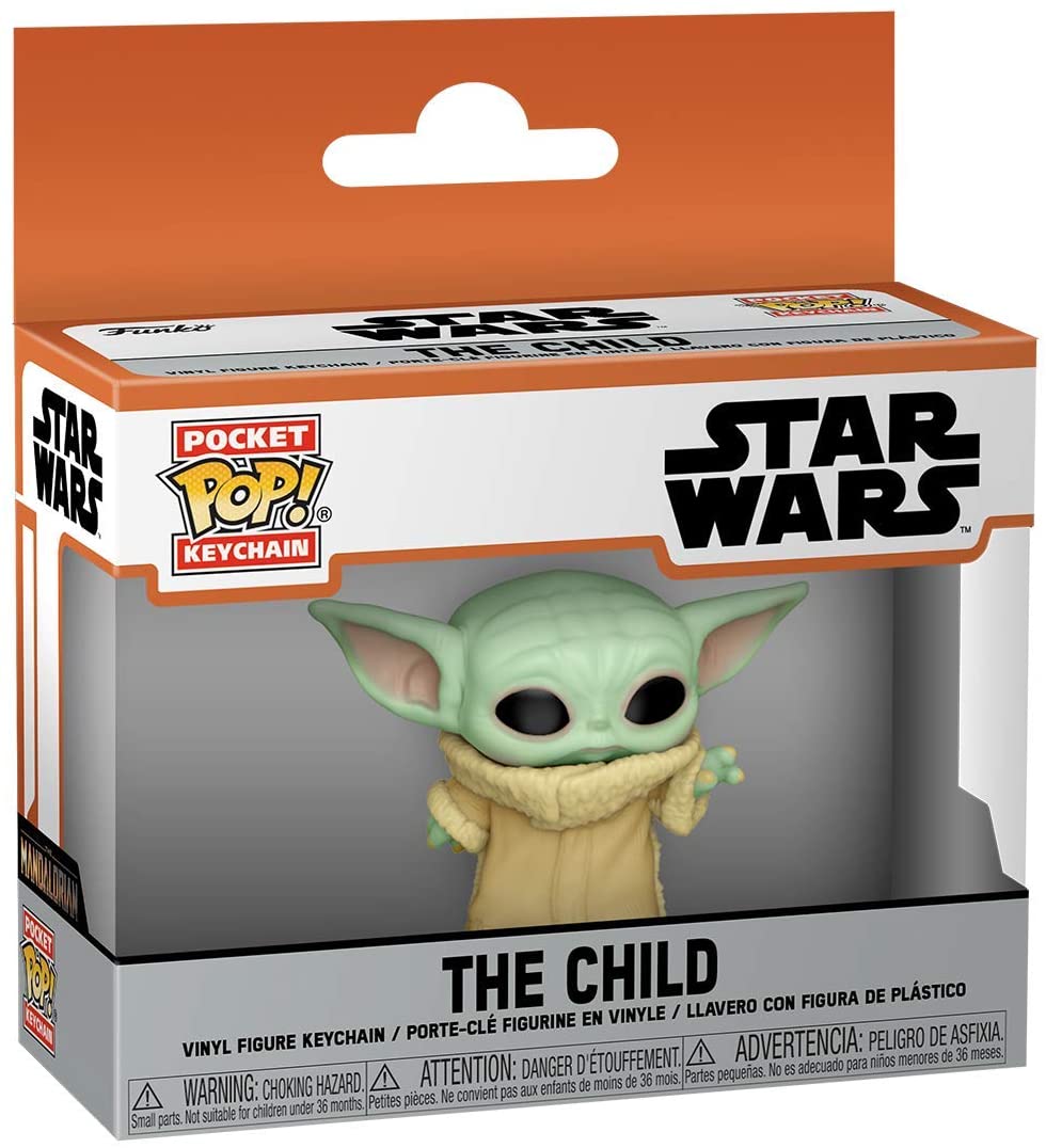 Funko Pop! Keychain: The Mandalorian - The Child (Standing) Vinyl Figure Keychain