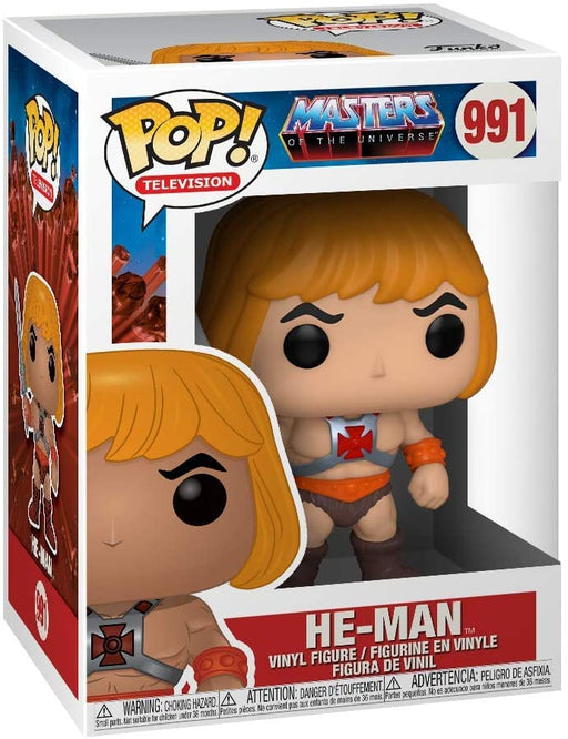 Funko Pop! Animation: Masters of The Universe - He-Man Vinyl Figure #991