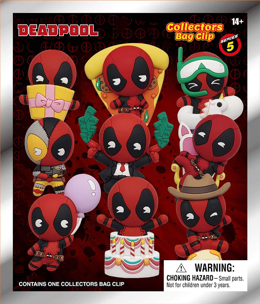 Monogram: Deadpool 3-D Foam Figural Bag Clip Keyring Blind Bag