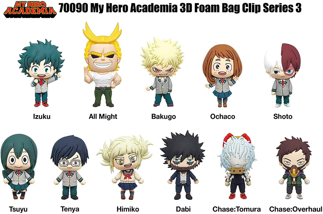 My Hero Academia: 3-D Figural Key Chain Blind Bag - Series 3