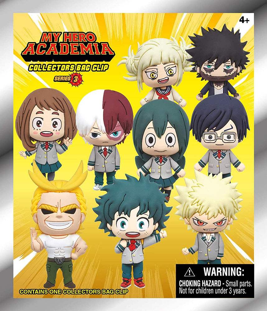 My Hero Academia: 3-D Figural Key Chain Blind Bag - Series 3