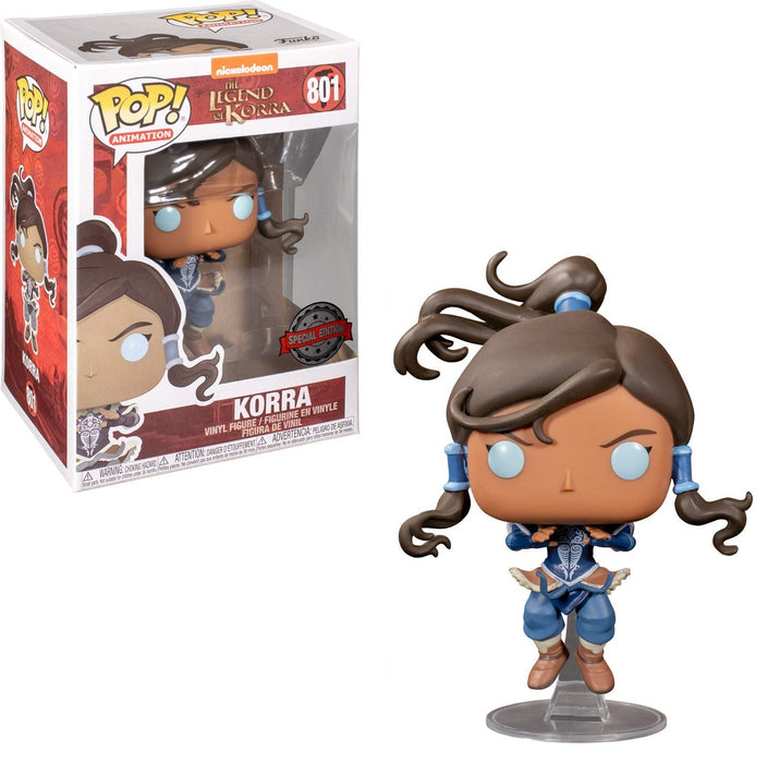 Funko Pop Legend of Korra - Korra Avatar State Hot Topic Exclusive Special Edition Sticker