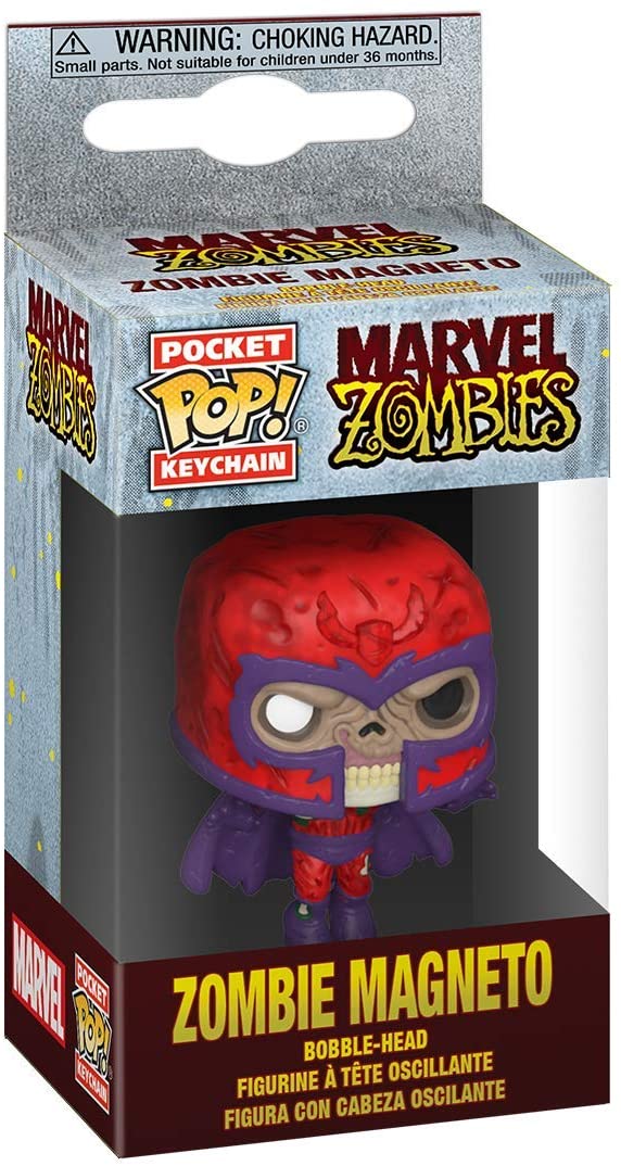 Funko Pop! Keychain: Marvel Zombies - Magneto Figure