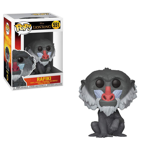 Funko Pop Disney Lion King (Live Action) - Rafiki #551 Vinyl Figure with .5mm protector case