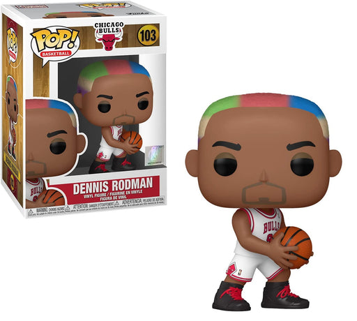 Funko Pop! NBA: Legends - Dennis Rodman (Bulls Home) Vinyl Figure #103