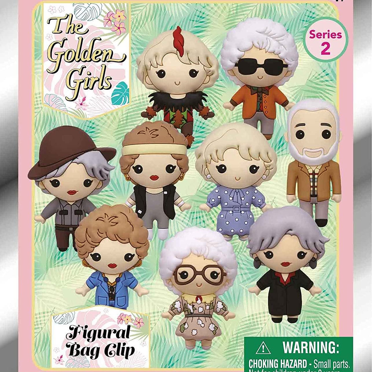 The Golden Girls 3D Figural Keyring Blind Mystery Bag - Series 2