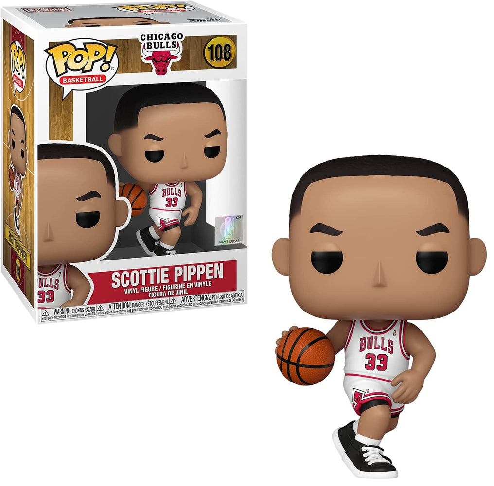 Funko Pop! NBA: Legends - Scottie Pippen (Chicago Bulls Home Jersey) Collectible Vinyl Figure