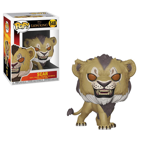 Funko Pop Disney Lion King (Live Action) - Scar #548 Vinyl Figure with .5mm protector case