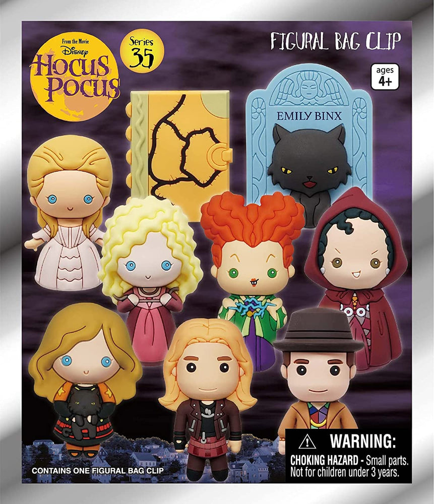Monogram: Hocus Pocus 3-D Foam Figural Bag Clip Keyring Blind Bag
