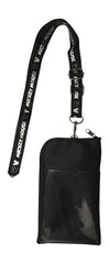Mickey Mouse Ears Head Lanyard Pouch - Silver