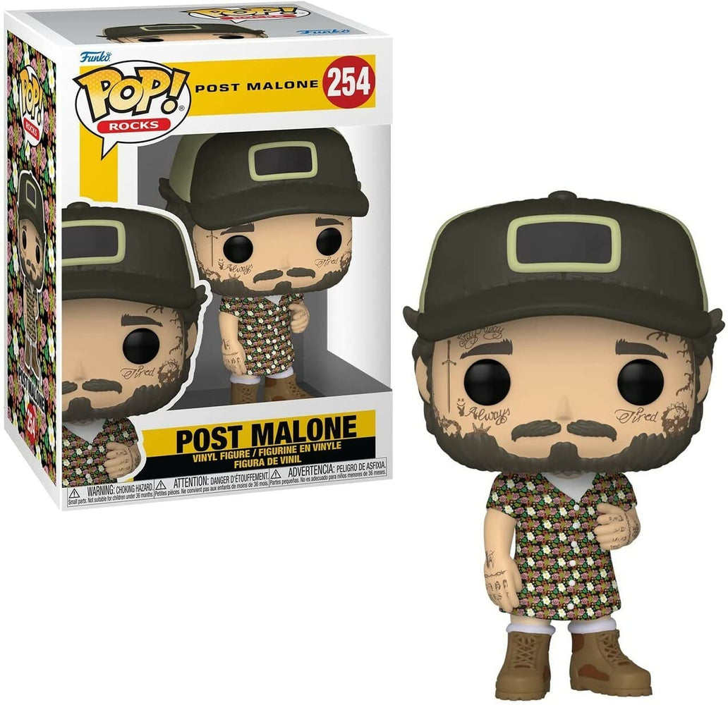 Funko Pop! Rocks: Post Malone - Post Malone in a Sundress Vinyl Figure #254