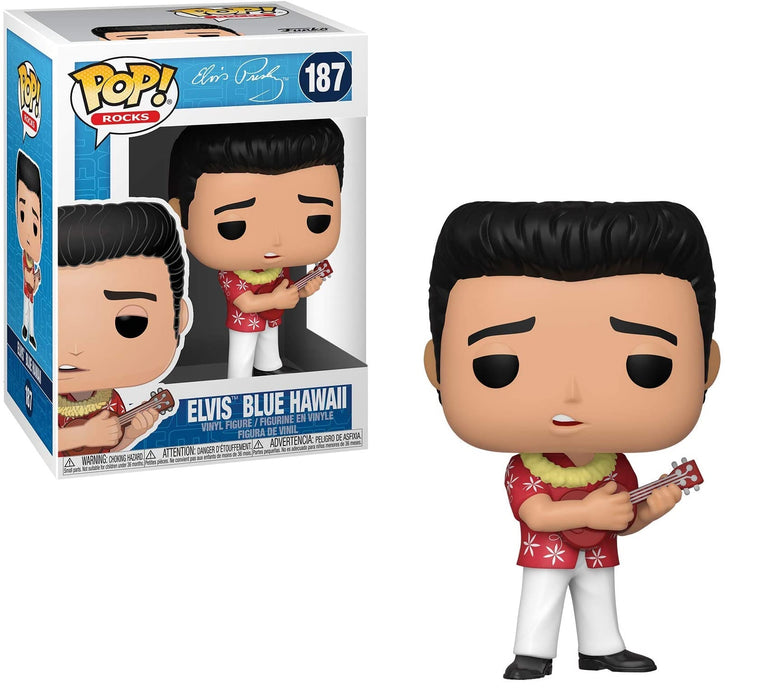Funko Pop! Rocks: Elvis - Blue Hawaii Vinyl Figure #187