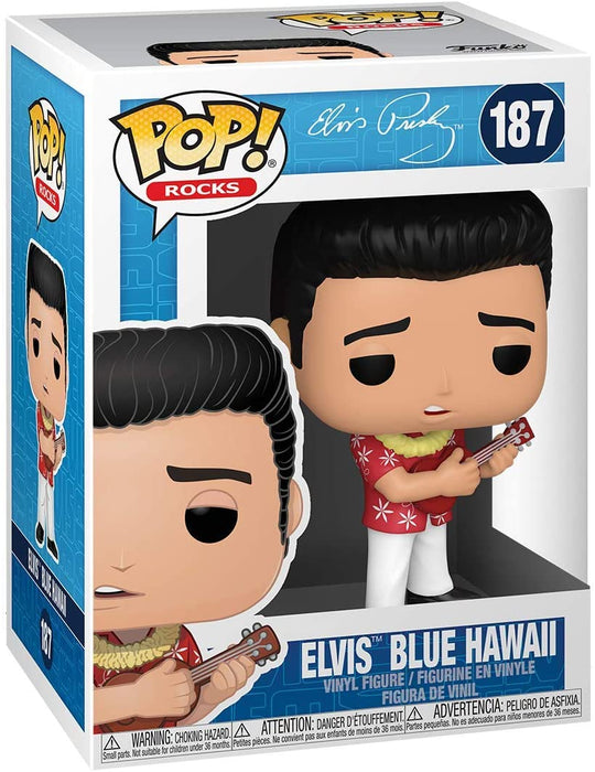 Funko Pop! Rocks: Elvis - Blue Hawaii Vinyl Figure #187