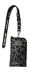 Mickey Mouse Ears Head Lanyard Pouch - Silver