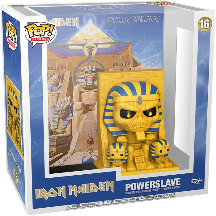 Funko Pop! Albums: Iron Maiden - Powerslave with Hard Shell Case Vinyl Figure