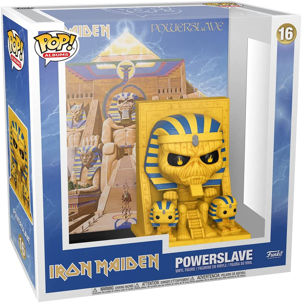 Funko Pop! Albums: Iron Maiden - Powerslave with Hard Shell Case Vinyl Figure