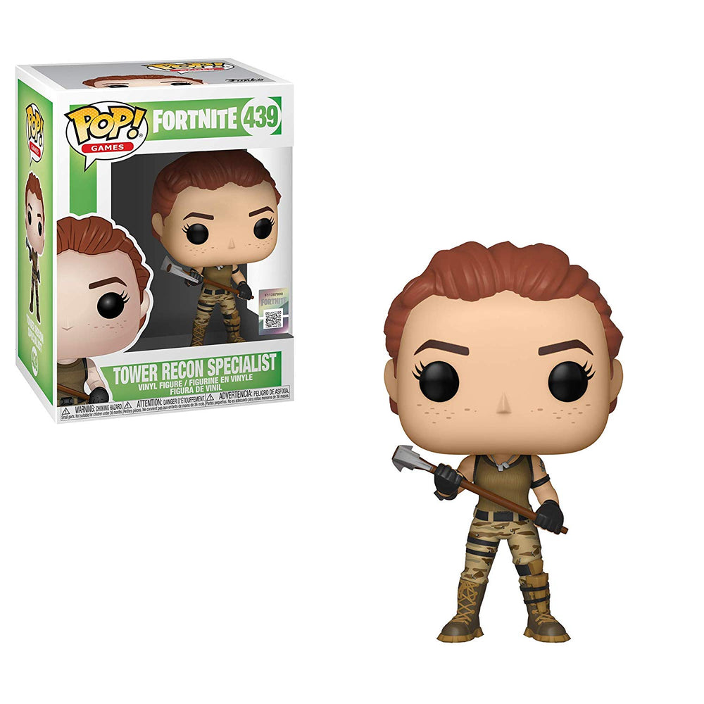 Funko Pop Games : Fortnite : Tower Recon Specialist #439 Vinyl Figure with .5 mm Protector Case