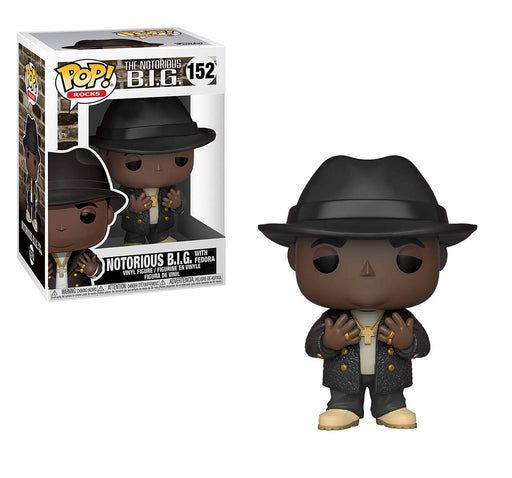 FUNKO POP! Rocks: NOTORIOUS B.I.G. with fedora Vinyl Figure #152