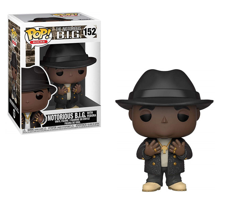 FUNKO POP! Rocks: NOTORIOUS B.I.G. with fedora Vinyl Figure #152