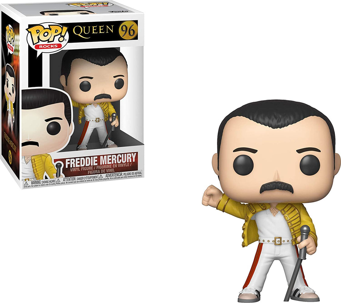 Funko Pop Rocks: QueenFreddy Mercury Wembley 1986 Vinyl Figure #96
