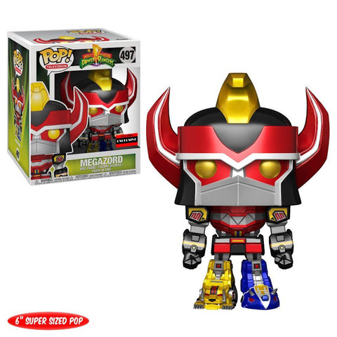 Funko Power Rangers Metallic Megazord 6" Pop Vinyl Figure (AAA Anime Exclusive)