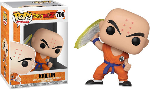 Funko Pop! Animation: Dragonball Z - Krillin with Destructo Disc Vinyl Figure
