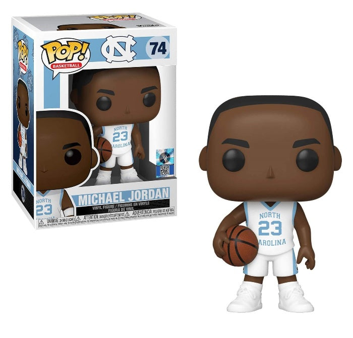 Funko POP! Basketball: UNC - Michael Jordan (Away Jersey) Vinyl Figure