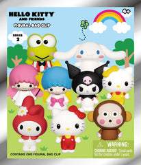 Monogram: Hello Kitty and Friends 3D Foam Collectible Figural Bag Clip Mystery Bag Series 2