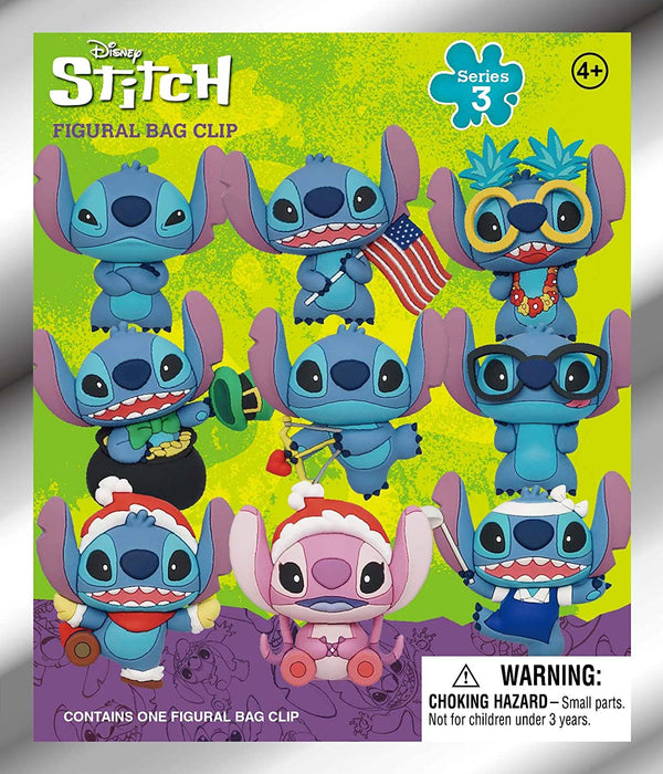 Monogram: Disney Stitch 3D Figural Keyring Blind Bag - Series 3
