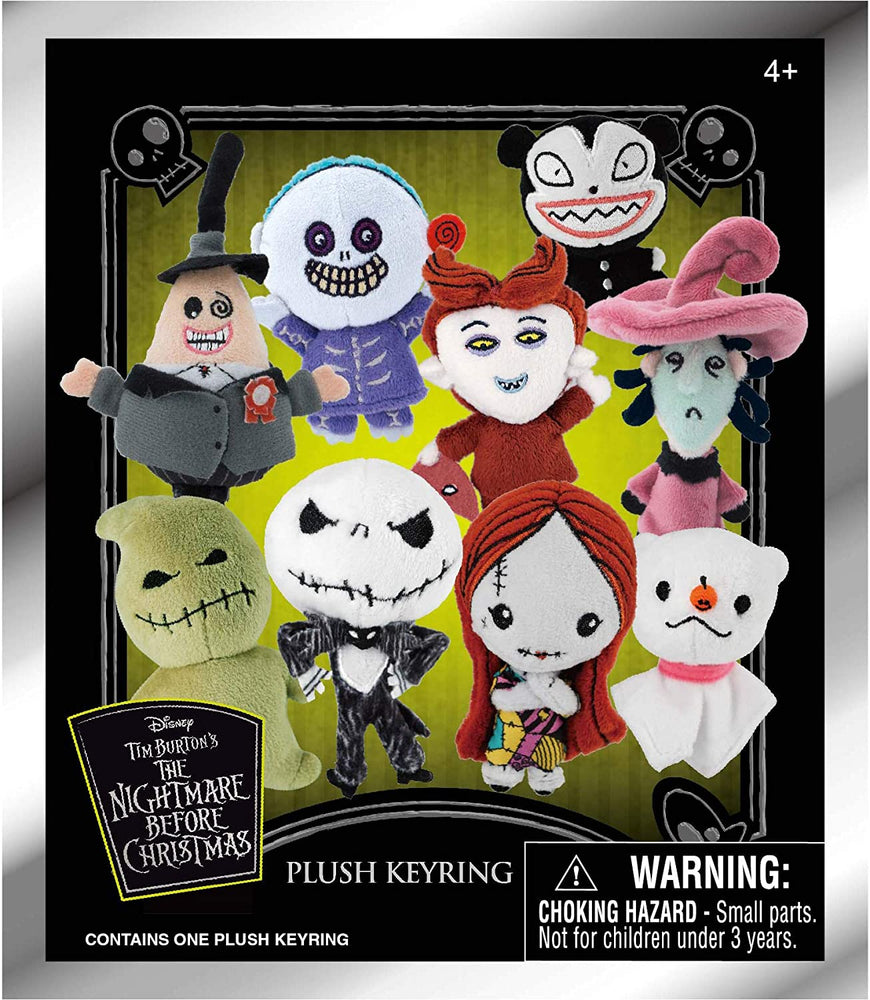 Nightmare Before Christmas Plush Key Ring in Blind Bag