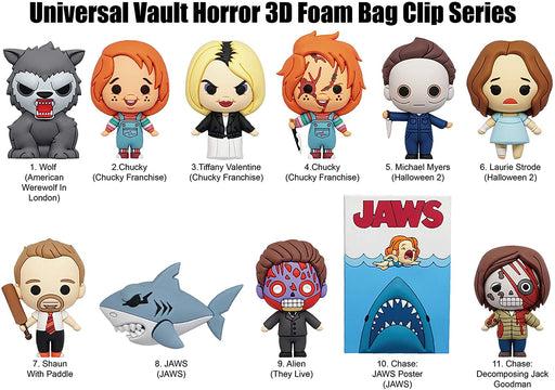 Universal Vault Horror - 3D Figural Keyring Blind Bag