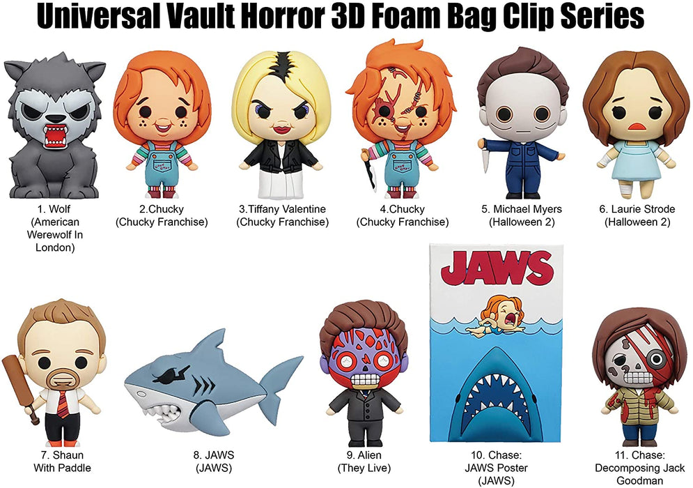 Universal Vault Horror - 3D Figural Keyring Blind Bag