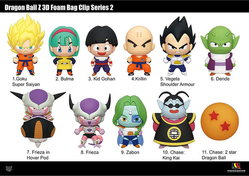Dragon Ball Z: 3-D Figural Key Chain Blind Bag - Series 2