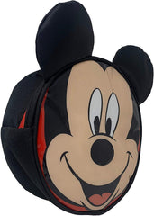 Mickey Mouse - Lunch Bags - Shiny PVC Round Lunch Bag with Ears & Bow