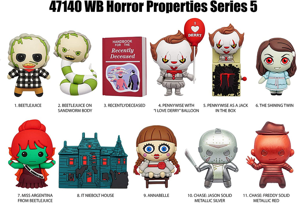 Monogram: Horror Properties 3-D Foam Figural Bag Clip Blind Bag - Series 5